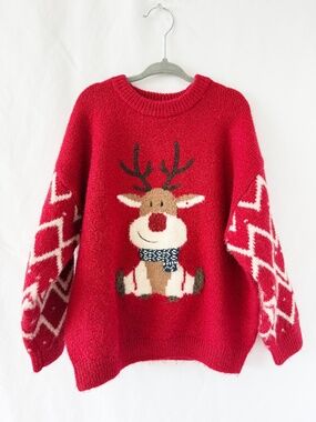 Size 5 Zara Reindeer Sweater